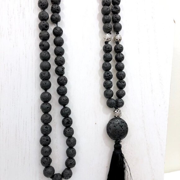 MALA Kit! Build your own Lava Rock Mala - Picture 6 of 6